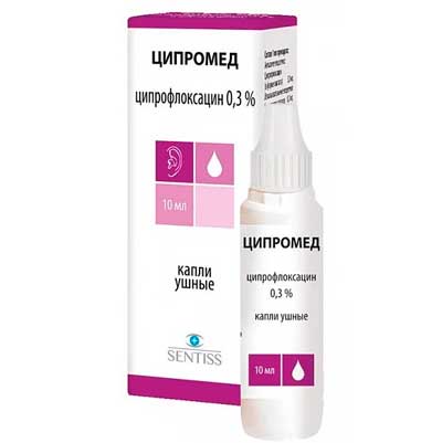 Капли в уши против отита