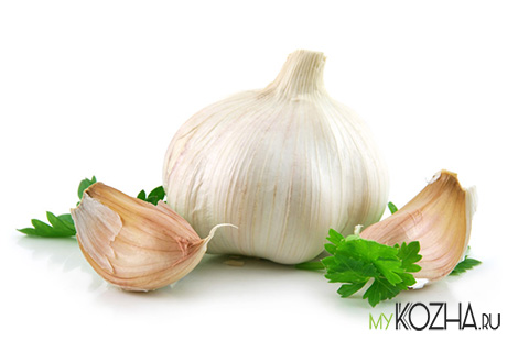 ожог от чеснока